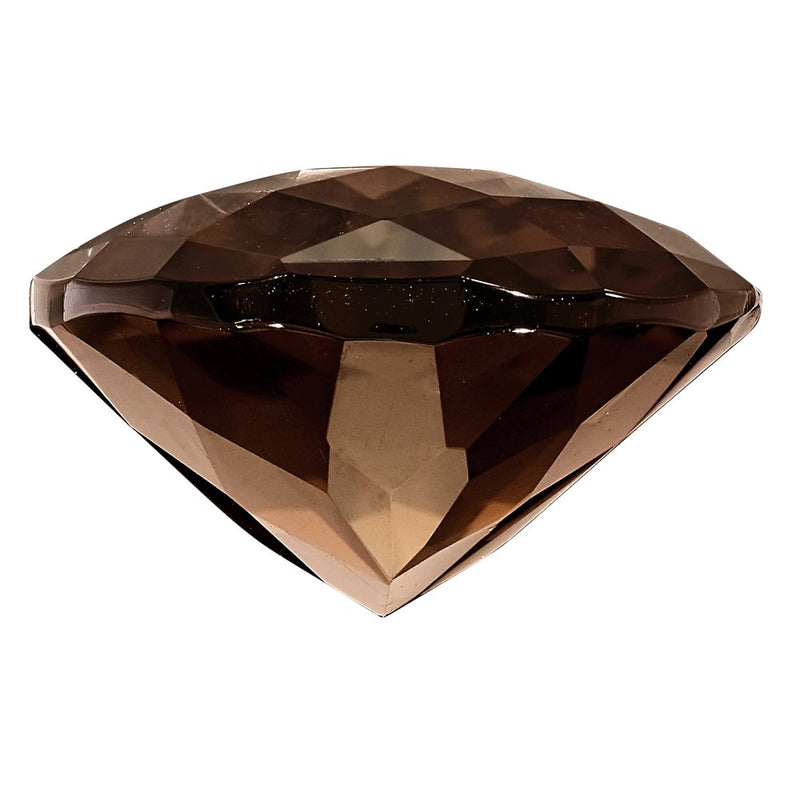 Gemstone Smoky Quartz Aa Quality 14X10mm Oval Checkerboard