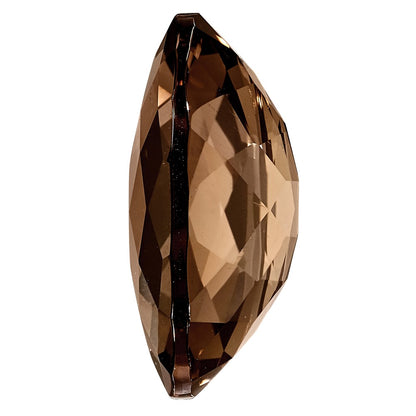 Gemstone Smoky Quartz Aa Quality 8X6mm Oval Checkerboard