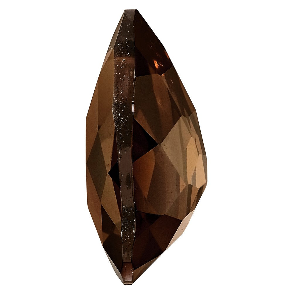 Gemstone Smoky Quartz Aa Quality 12X8mm Pear Checkerboard
