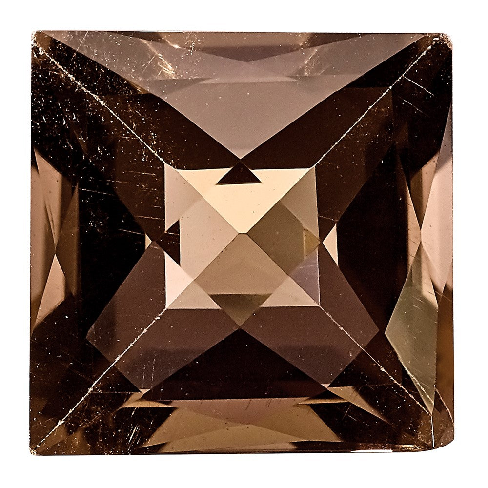 Gemstone Smoky Quartz Aa Quality 5mm Square Checkerboard