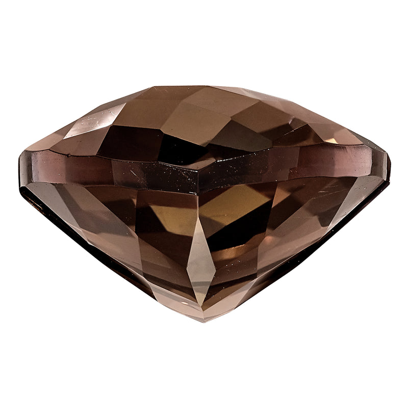 Gemstone Smoky Quartz Aa Quality 12mm Trillion Checkerboard
