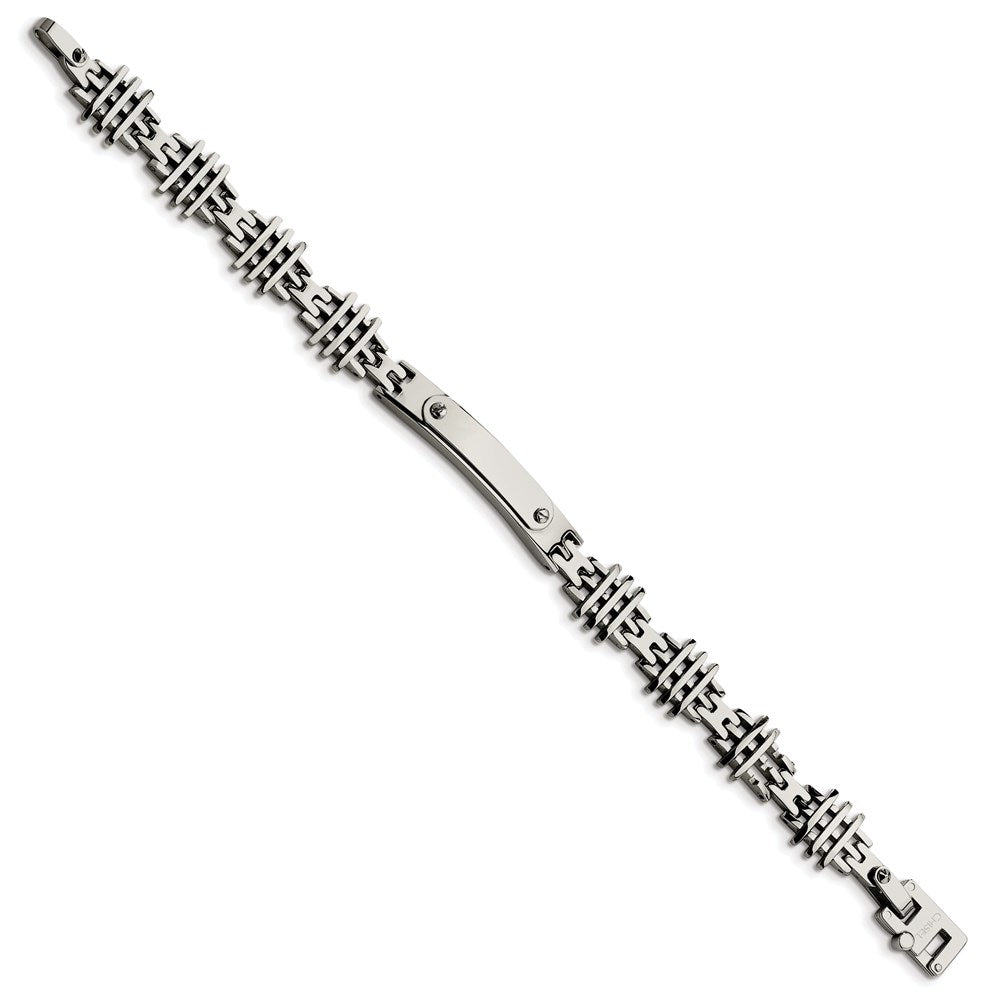 8.5 Inch Stainless Steel Polished 8.5In Id Bracelet