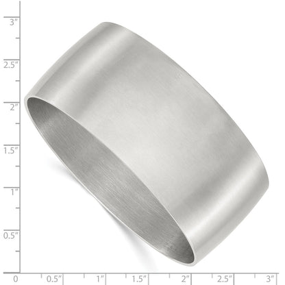 Stainless Steel Brushed Bangle