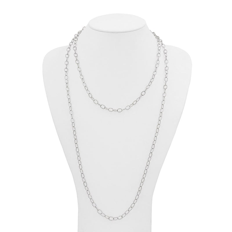 28.00 Inch Stainless Steel Polished Multi Chain 28In Layered Necklace
