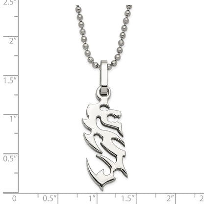 Stainless Steel Dragon Necklace
