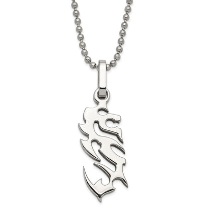 Stainless Steel Dragon Necklace