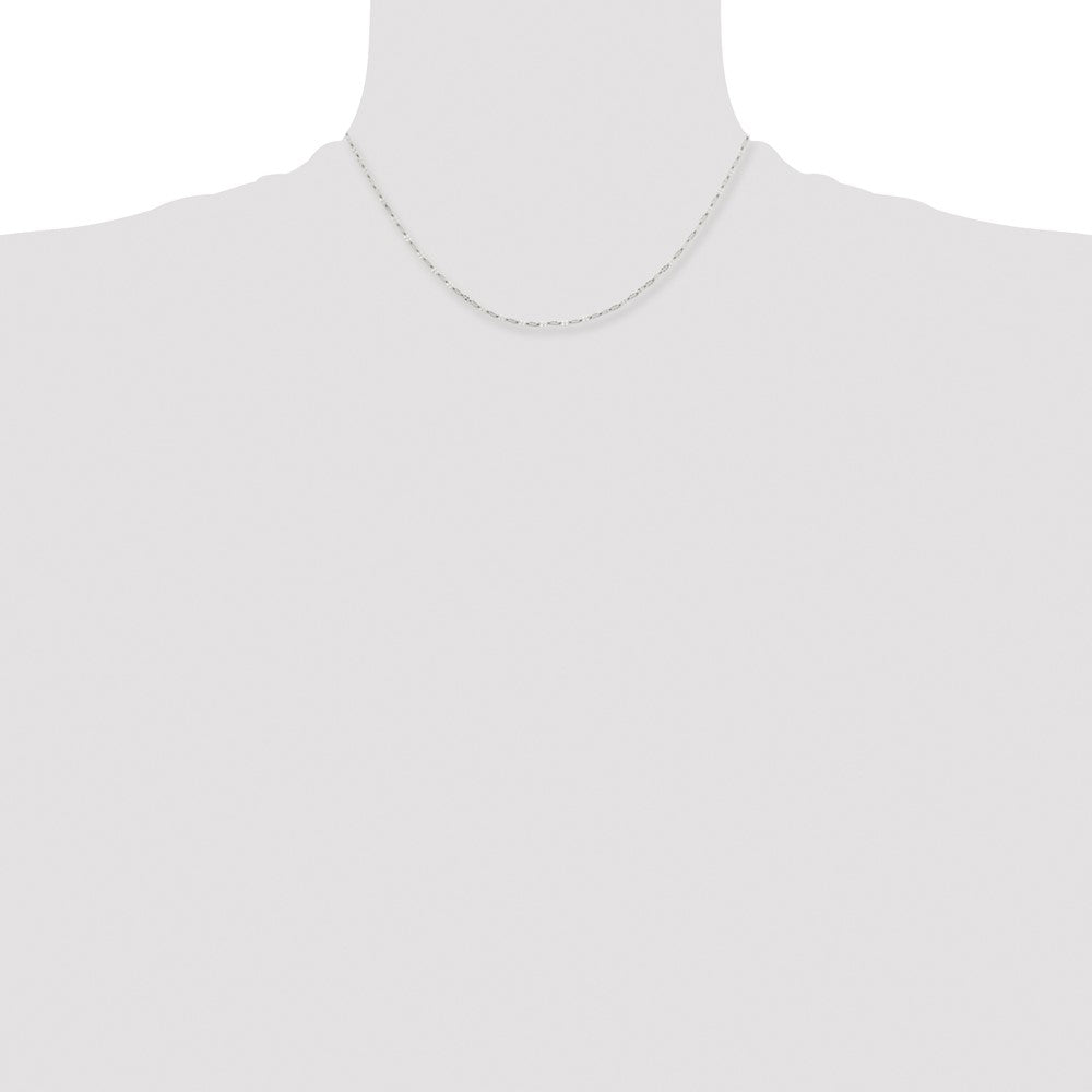 Stainless Steel Chisel Polished Fancy Link Chain Necklace