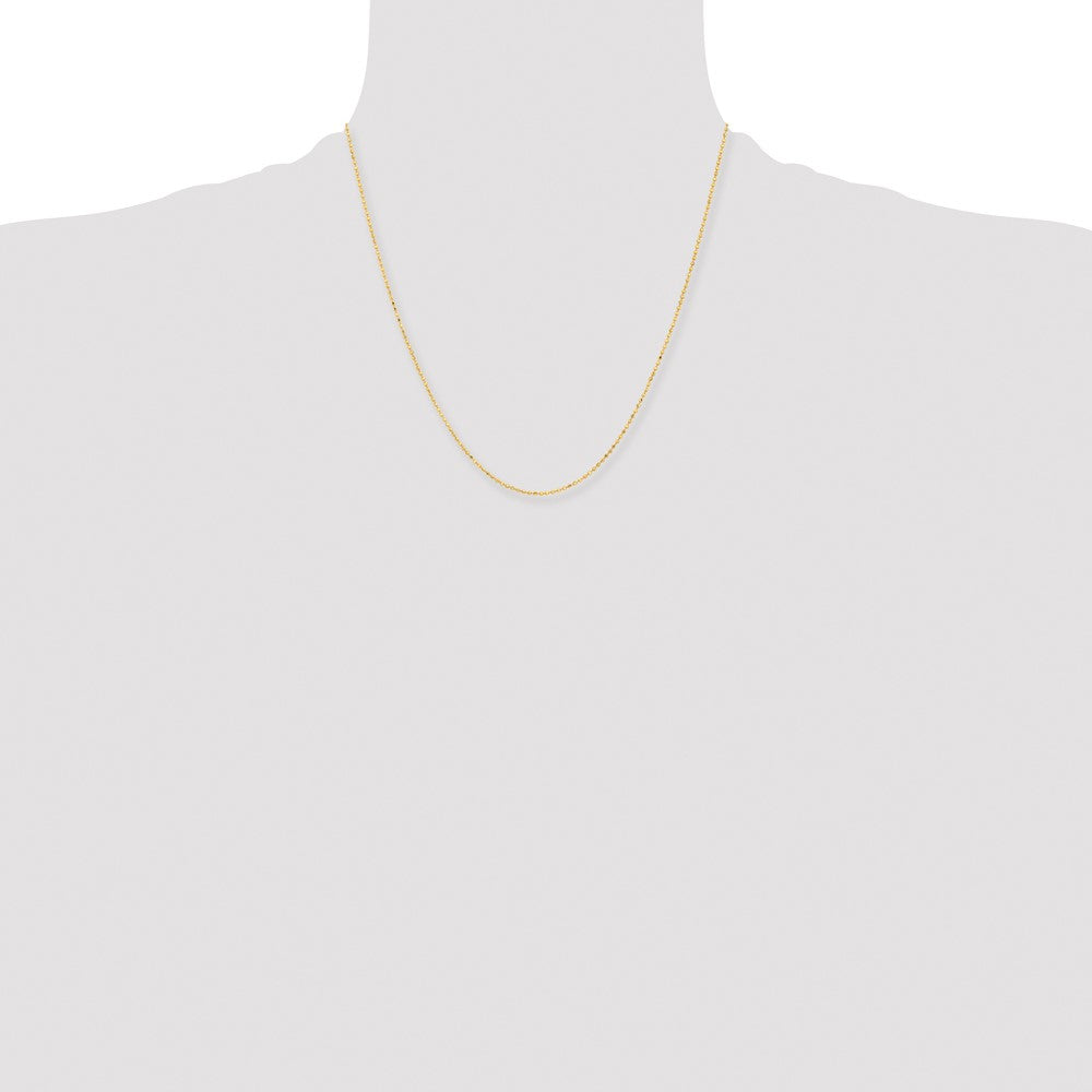 Brass/White Chisel Gold-Tone Brass 1.50mm Plated Ball Chain Necklace