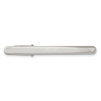 Stainless Steel Chisel Polished Tie Bar