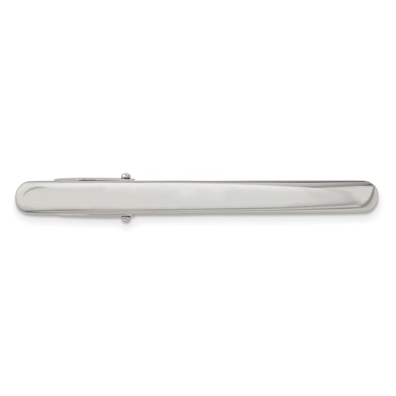 Stainless Steel Chisel Polished Tie Bar