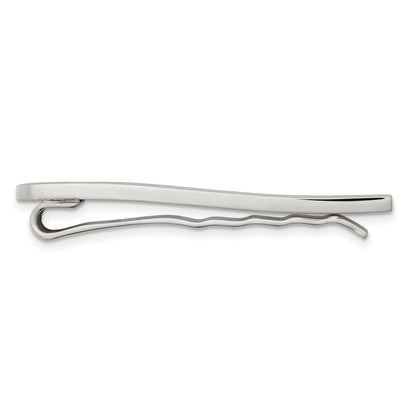 Stainless Steel Chisel Polished Tie Bar