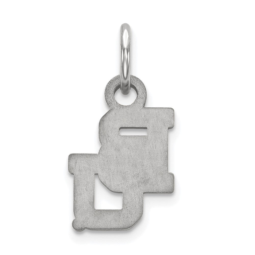 10K White Gold Logoart Baylor University Bears Extra Small Pendant