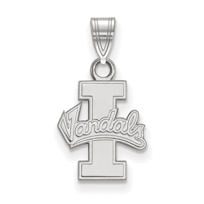 10K White Gold Logoart University Of Idaho Vandals Small Pendant