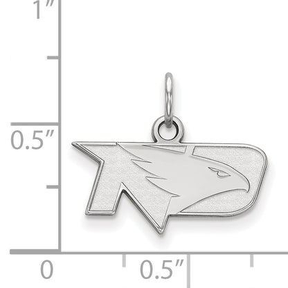 10K White Gold Logoart University Of North Dakota Extra Small Pendant