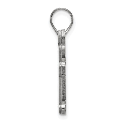10K White Gold Logoart Baylor University Bears Small Pendant