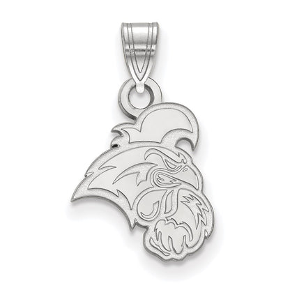 10K White Gold Logoart Coastal Carolina University Chanticleer Small Pendant