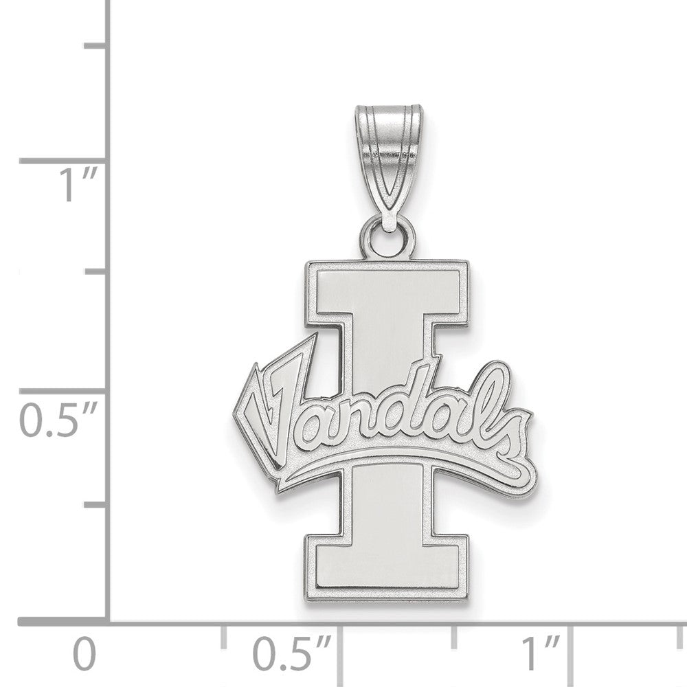 10K White Gold Logoart University Of Idaho Vandals Large Pendant
