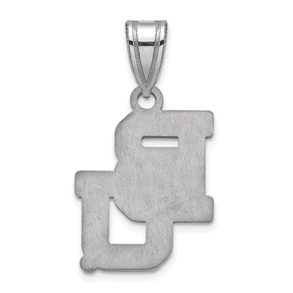 10K White Gold Logoart Baylor University Bears Medium Pendant