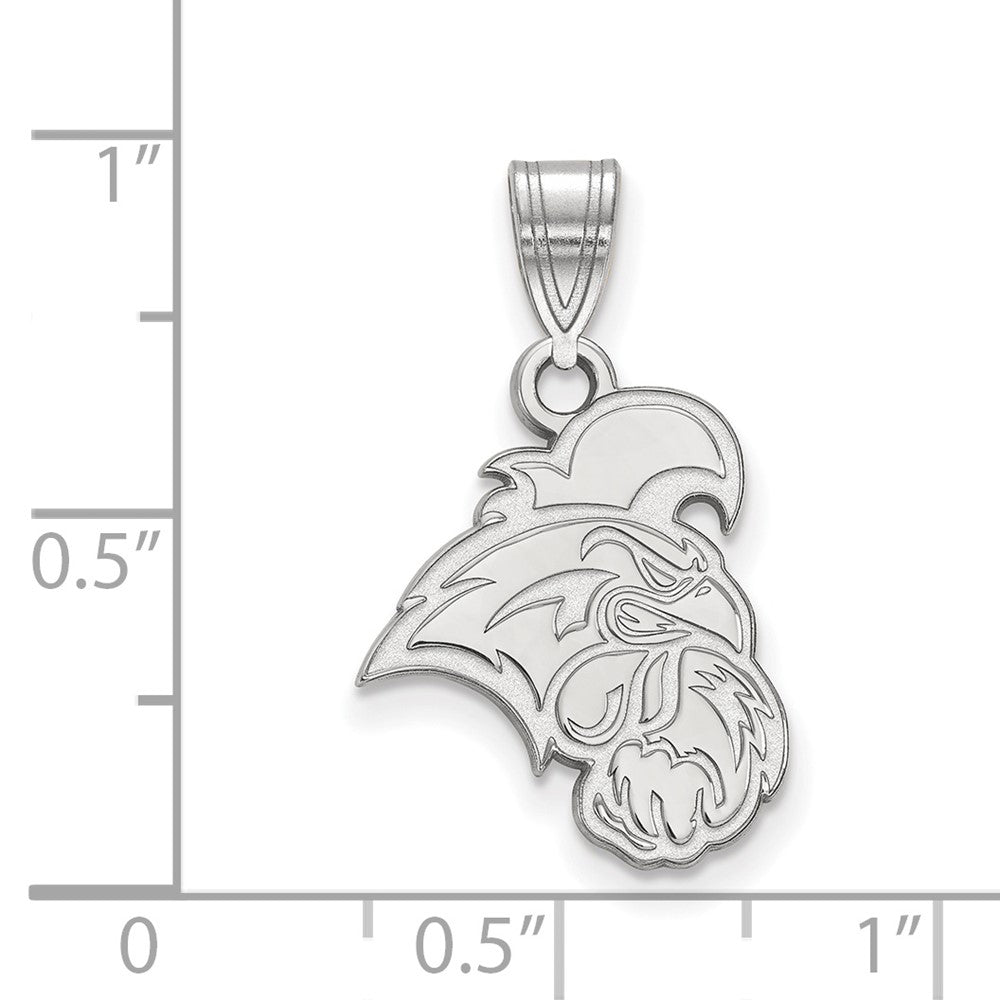 14K White Gold Logoart Coastal Carolina University Chanticleer Medium Pendant