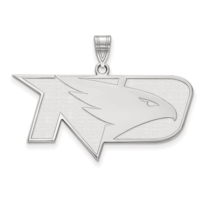 14K White Gold Logoart University Of North Dakota Large Pendant