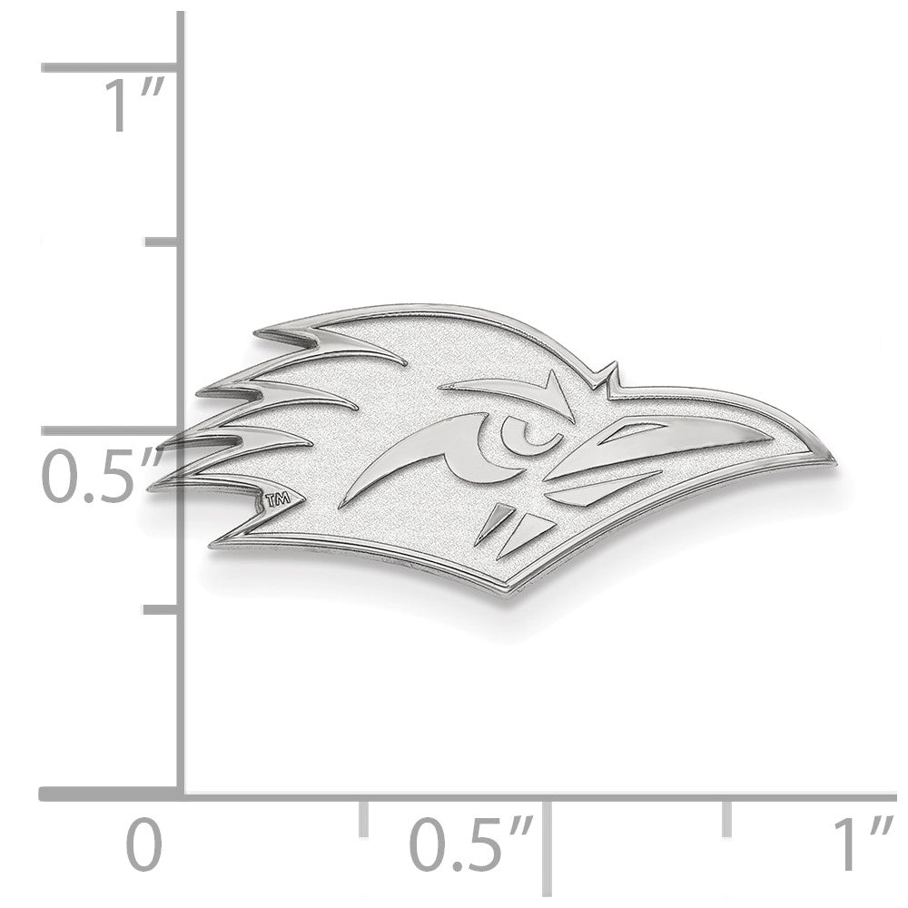 Sterling Silver Rhod-Pltd Logoart University of Texas-San Antonio Lapel Pin