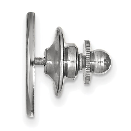 Sterling Silver Rhod-Pltd Logoart U.s. Air Force Lapel Pin