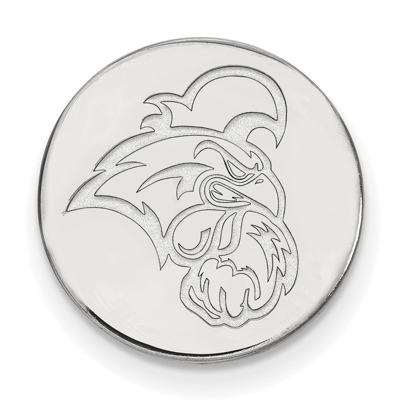 Sterling Silver Rhod-Pltd Logoart Coastal Carolina University Lapel Pin