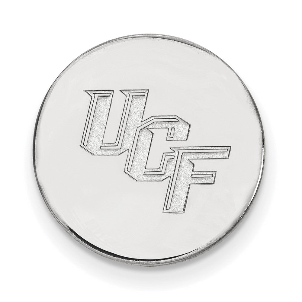 14K White Gold LogoArt University of Central Florida U-C-F Lapel Pin