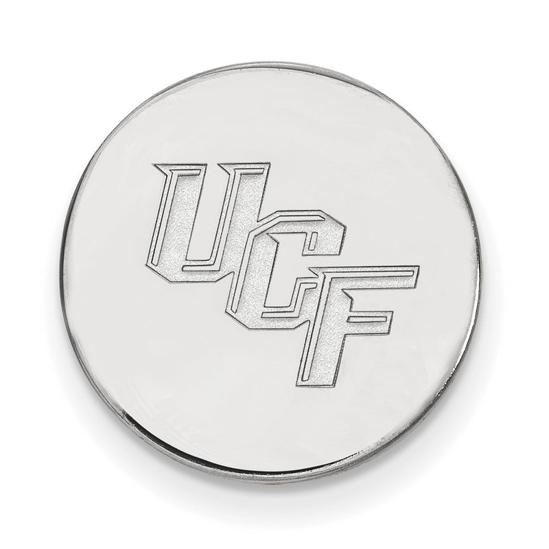 Sterling Silver Rhod-Pltd Logoart University of Central Florida Lapel Pin