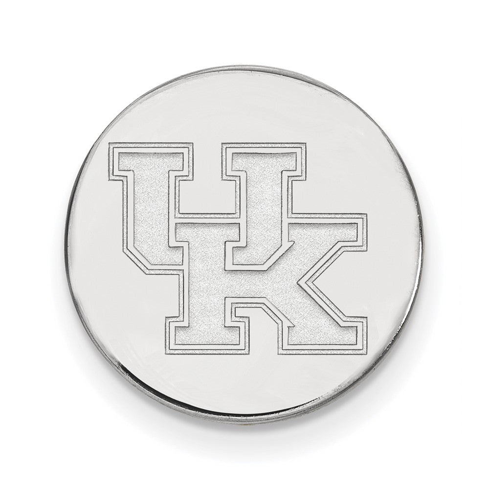 Sterling Silver Rhod-Pltd Logoart University of Kentucky U-K Lapel Pin
