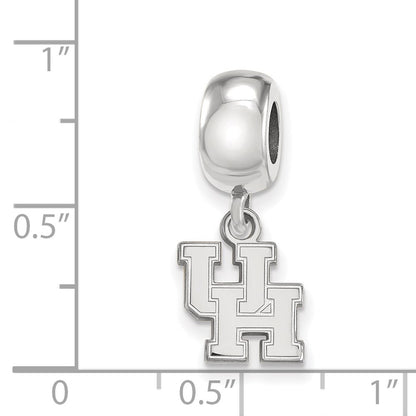 Sterling Silver Rhod-Pltd Logoart University of Houston Xs Dangle Bead