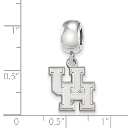 Sterling Silver Rhod-Pltd Logoart University of Houston Sm Dangle Bead