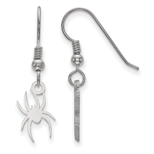 Sterling Silver S. Rh P La University Of Richmond Small Dangle Earring Wire