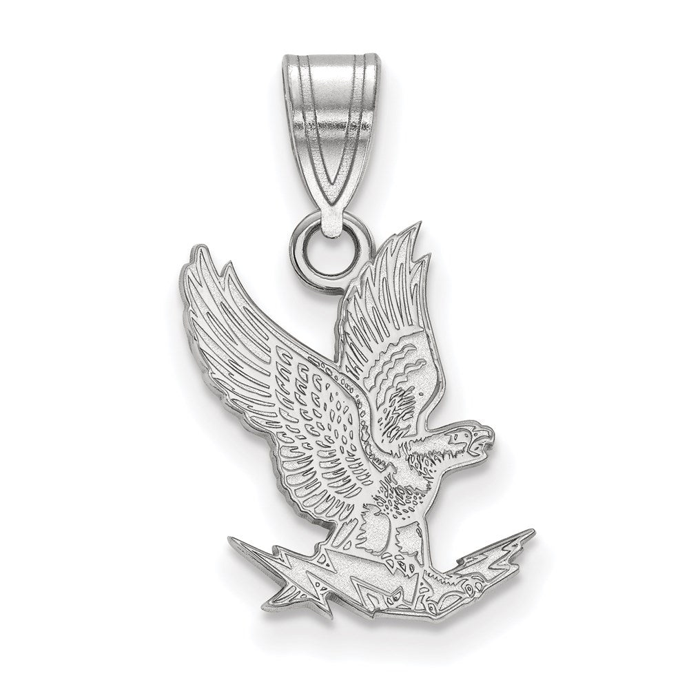 10K White Gold Logoart United States Air Force Academy Falcon Medium Pendant