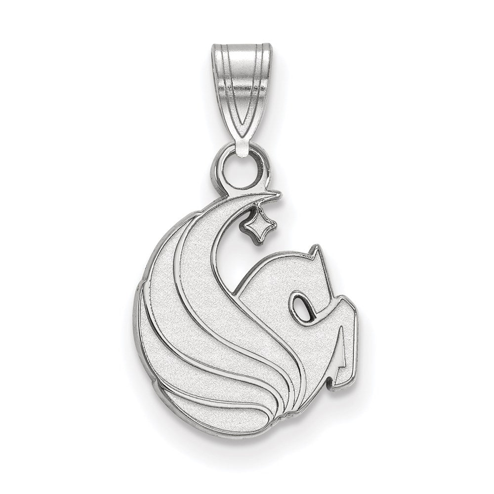 10K White Gold Logoart University Of Central Florida Pegasus Small Pendant