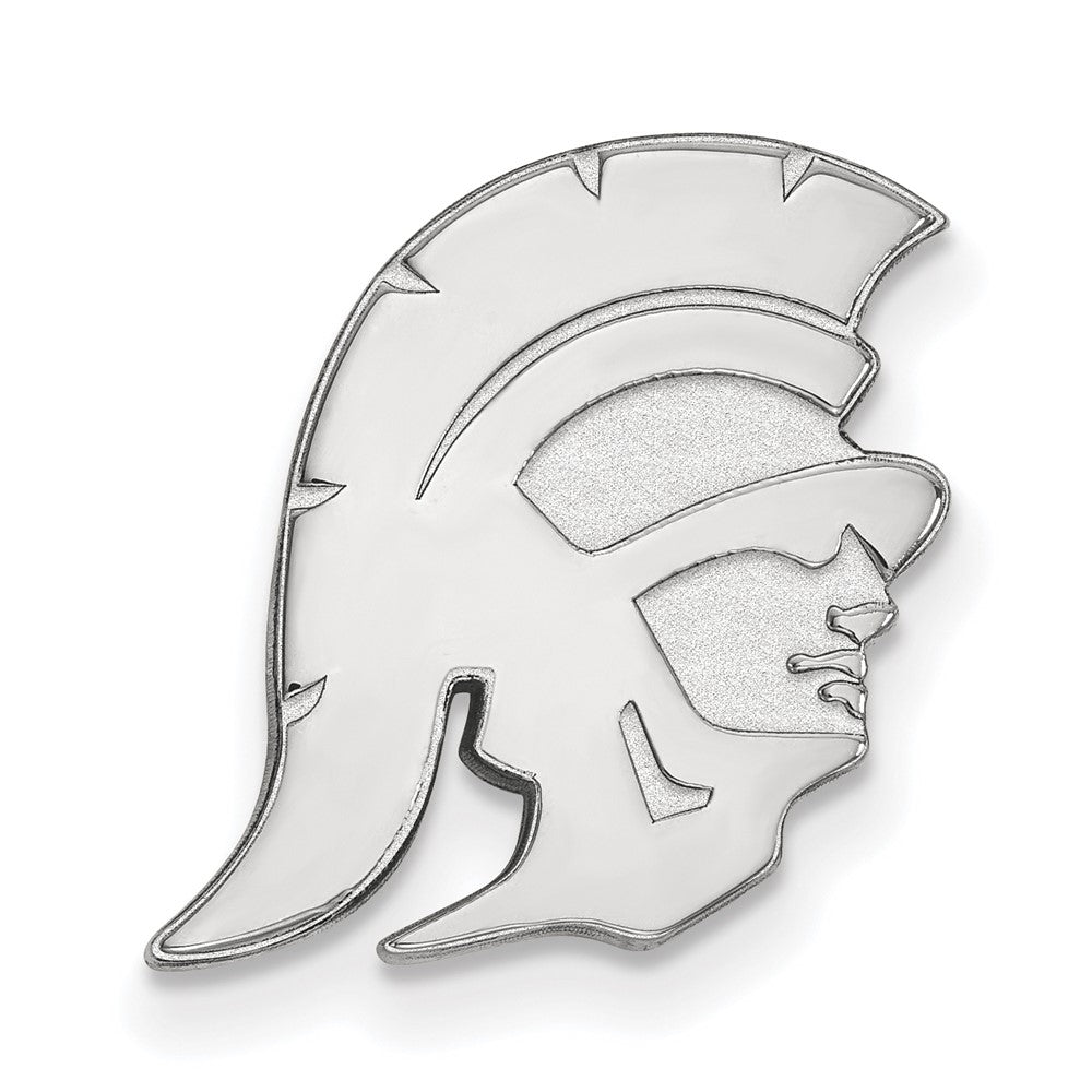14K White Gold University of Southern California Trojan Lapel Pin