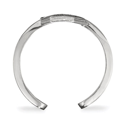 Sterling Silver Rhodium Plated Logoart University Of South Carolina Toe Ring