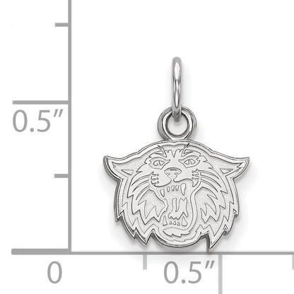 10K White Gold Logoart Villanova University Wildcat Extra Small Pendant
