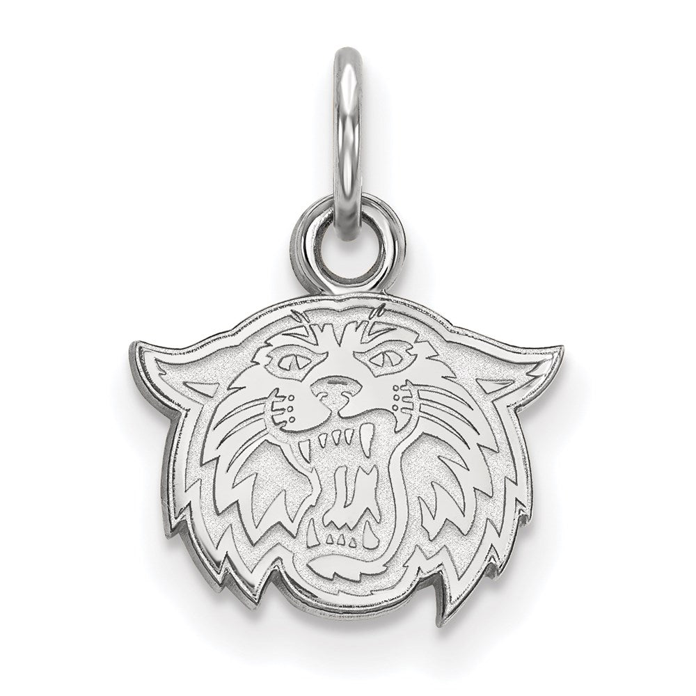 Sterling Silver Rhodium Plated Logoart Villanova University Wildcat Extra Small Pendant