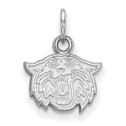 Sterling Silver Rhodium Plated Logoart Villanova University Wildcat Extra Small Pendant
