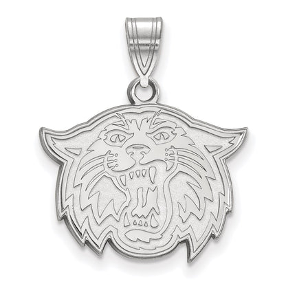 14K White Gold Logoart Villanova University Wildcat Medium Pendant