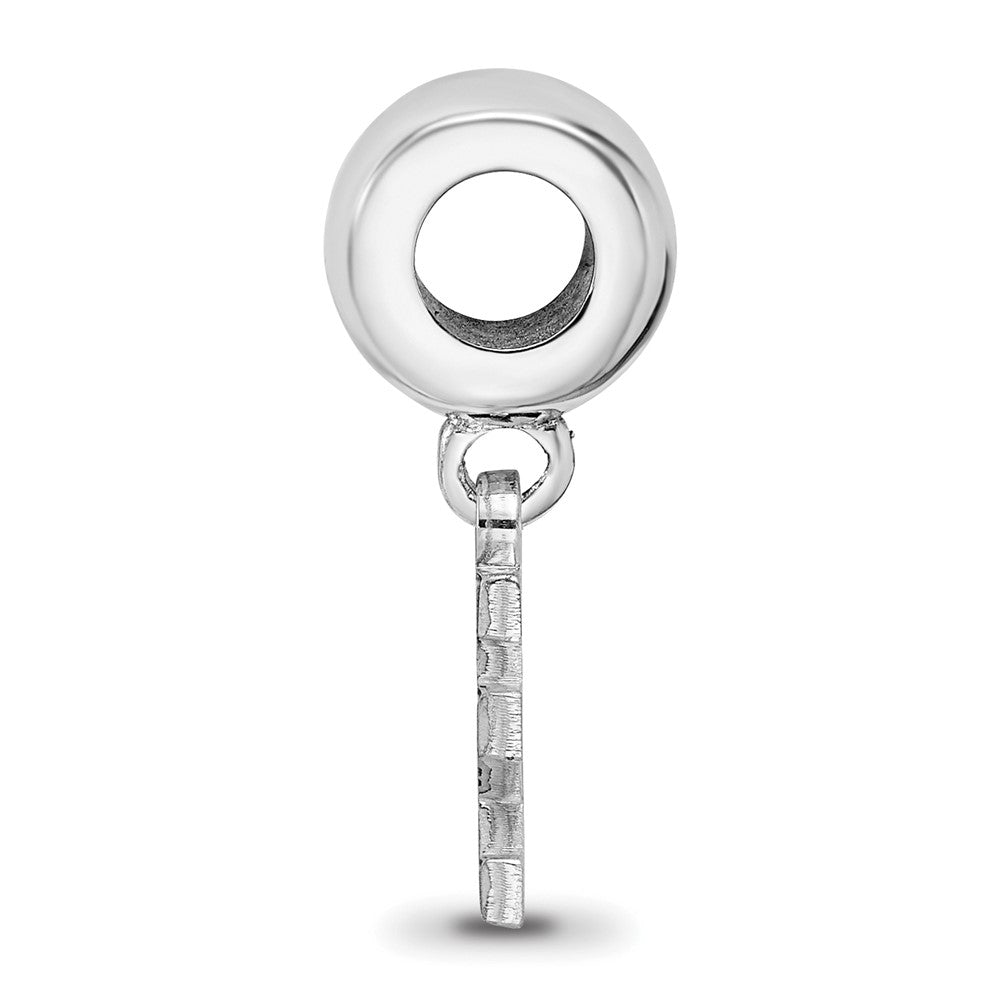 Sterling Silver Rhod-Pltd Logoart University of Kentucky Xs Dangle Bead