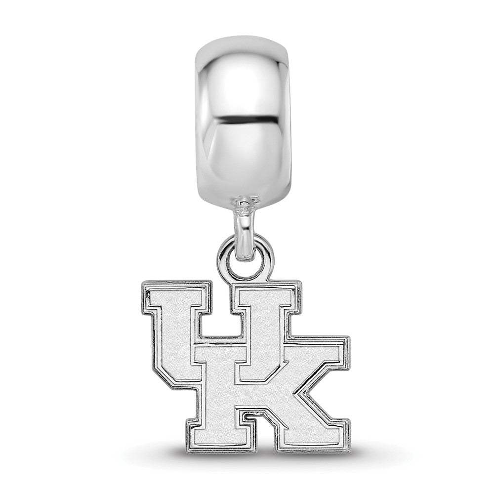 Sterling Silver Rhod-Pltd Logoart University of Kentucky Xs Dangle Bead