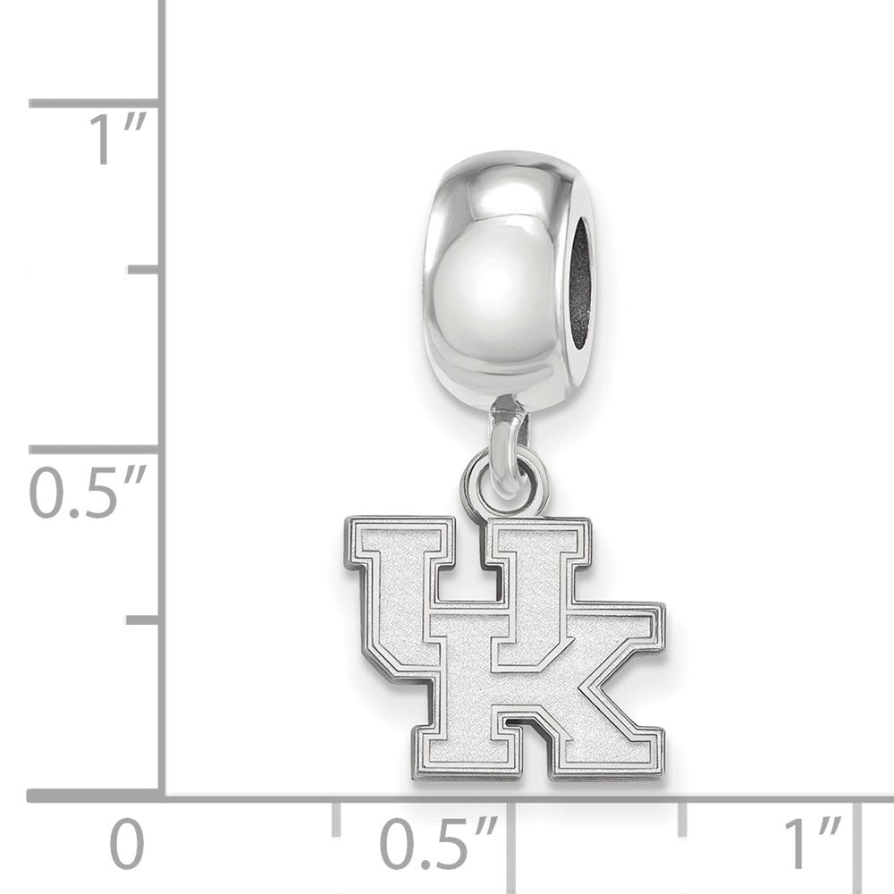 Sterling Silver Rhod-Pltd Logoart University of Kentucky Xs Dangle Bead