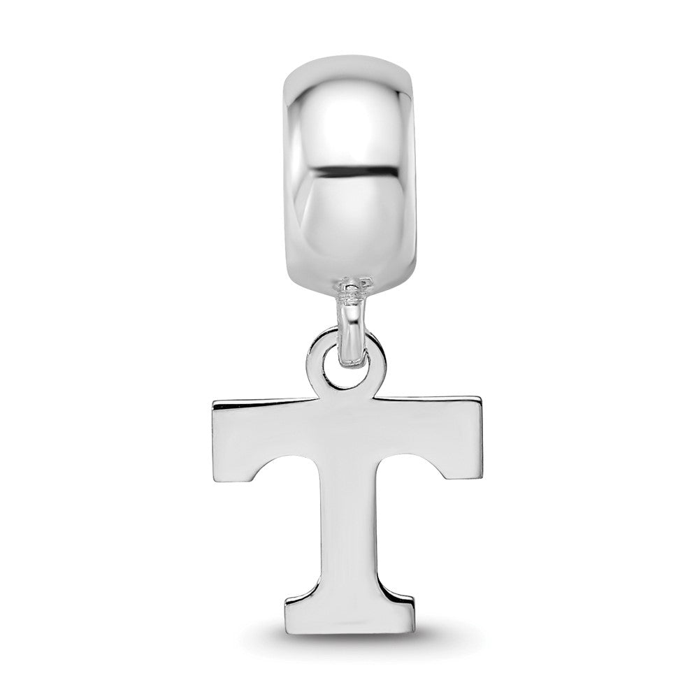 Sterling Silver Rhod-Pltd Logoart Univ. of Tennessee Xs Dangle Bead