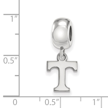 Sterling Silver Rhod-Pltd Logoart Univ. of Tennessee Xs Dangle Bead