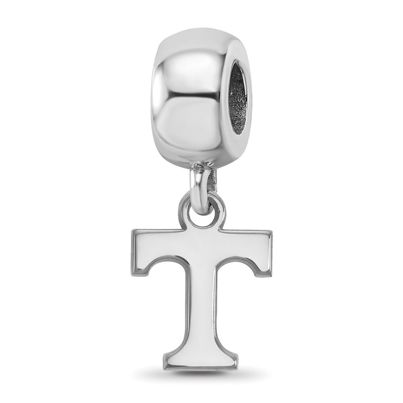 Sterling Silver Rhod-Pltd Logoart Univ. of Tennessee Xs Dangle Bead