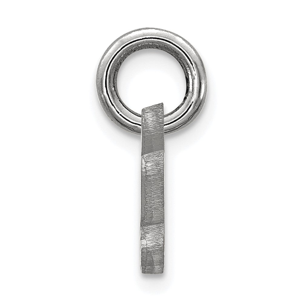 Sterling Silver Rhodium Plated Logoart Baylor University Extra Small Pendant