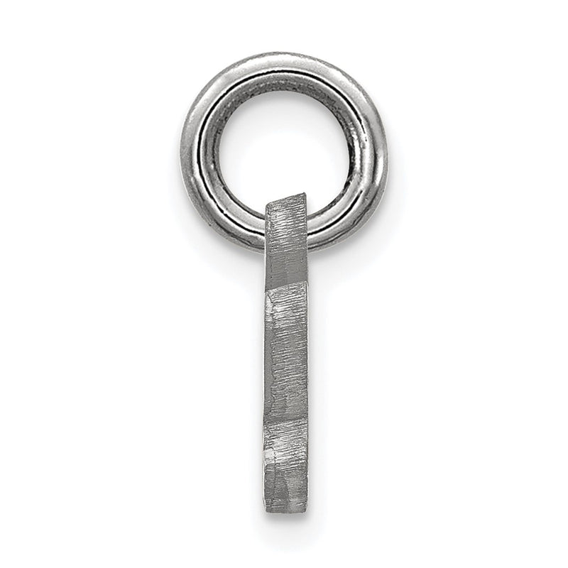Sterling Silver Rhodium Plated Logoart Baylor University Extra Small Pendant