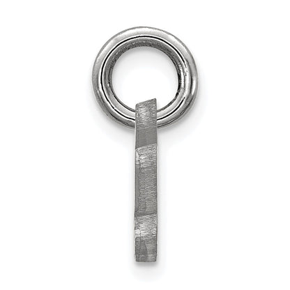10K White Gold Logoart Baylor University Extra Small Pendant